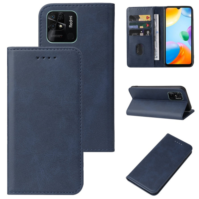 Caja de teléfono de cuero con cierre magnético, For Xiaomi Mi 10T Pro / Mi 10T 5G, For Xiaomi Mi CC9 Pro, For Xiaomi Redmi 9 Prime, For Xiaomi Redmi 9AT, For Xiaomi Redmi 9i, For Xiaomi Redmi 9T, For Xiaomi Redmi 10 5G, For Xiaomi Redmi 10 Prime 2022  ...