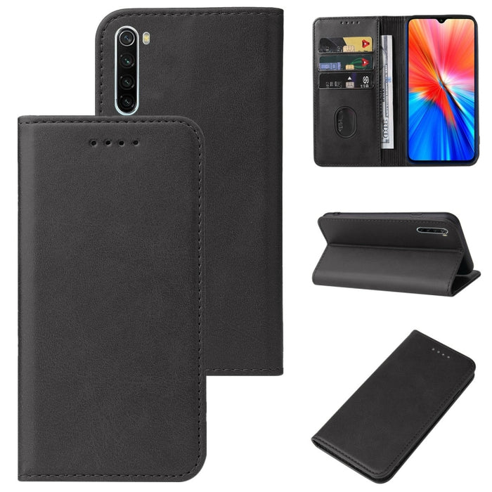 Caja de teléfono de cuero con cierre magnético, For Xiaomi Mi 10T Pro / Mi 10T 5G, For Xiaomi Mi CC9 Pro, For Xiaomi Redmi 9 Prime, For Xiaomi Redmi 9AT, For Xiaomi Redmi 9i, For Xiaomi Redmi 9T, For Xiaomi Redmi 10 5G, For Xiaomi Redmi 10 Prime 2022  ...