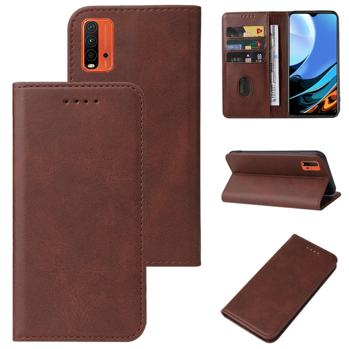 Caja de teléfono de cuero con cierre magnético, For Xiaomi Mi 10T Pro / Mi 10T 5G, For Xiaomi Mi CC9 Pro, For Xiaomi Redmi 9 Prime, For Xiaomi Redmi 9AT, For Xiaomi Redmi 9i, For Xiaomi Redmi 9T, For Xiaomi Redmi 10 5G, For Xiaomi Redmi 10 Prime 2022  ...