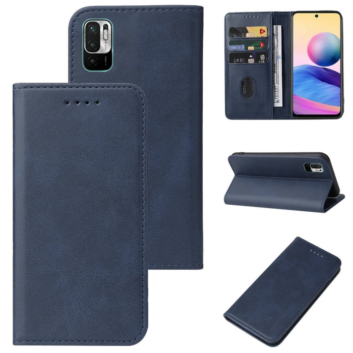 Caja de teléfono de cuero con cierre magnético, For Xiaomi Mi 10T Pro / Mi 10T 5G, For Xiaomi Mi CC9 Pro, For Xiaomi Redmi 9 Prime, For Xiaomi Redmi 9AT, For Xiaomi Redmi 9i, For Xiaomi Redmi 9T, For Xiaomi Redmi 10 5G, For Xiaomi Redmi 10 Prime 2022  ...