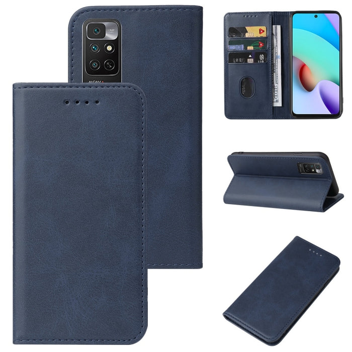 Caja de teléfono de cuero con cierre magnético, For Xiaomi Mi 10T Pro / Mi 10T 5G, For Xiaomi Mi CC9 Pro, For Xiaomi Redmi 9 Prime, For Xiaomi Redmi 9AT, For Xiaomi Redmi 9i, For Xiaomi Redmi 9T, For Xiaomi Redmi 10 5G, For Xiaomi Redmi 10 Prime 2022  ...