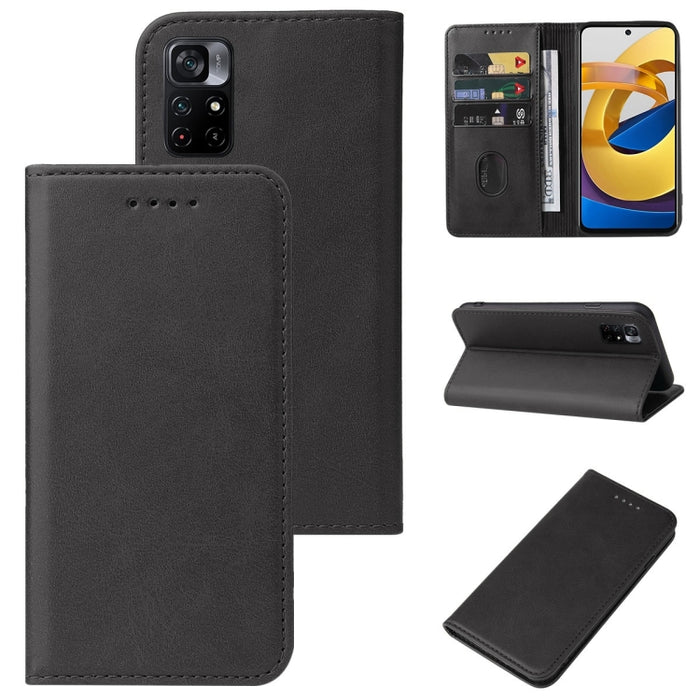 Caja de teléfono de cuero con cierre magnético, For Xiaomi Mi 10T Pro / Mi 10T 5G, For Xiaomi Mi CC9 Pro, For Xiaomi Redmi 9 Prime, For Xiaomi Redmi 9AT, For Xiaomi Redmi 9i, For Xiaomi Redmi 9T, For Xiaomi Redmi 10 5G, For Xiaomi Redmi 10 Prime 2022  ...