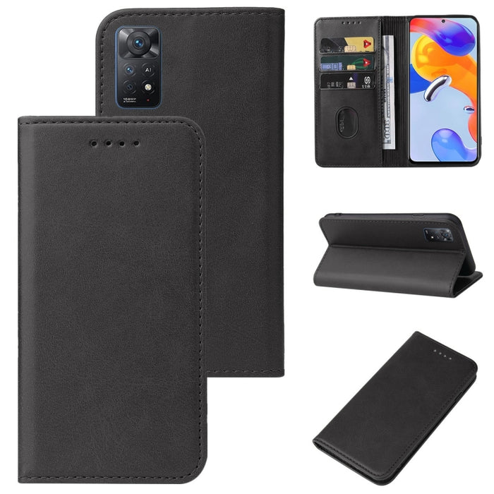 Caja de teléfono de cuero con cierre magnético, For Xiaomi Mi 10T Pro / Mi 10T 5G, For Xiaomi Mi CC9 Pro, For Xiaomi Redmi 9 Prime, For Xiaomi Redmi 9AT, For Xiaomi Redmi 9i, For Xiaomi Redmi 9T, For Xiaomi Redmi 10 5G, For Xiaomi Redmi 10 Prime 2022  ...