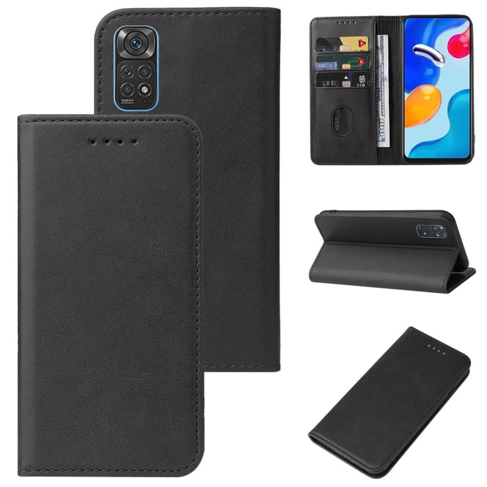 Caja de teléfono de cuero con cierre magnético, For Xiaomi Mi 10T Pro / Mi 10T 5G, For Xiaomi Mi CC9 Pro, For Xiaomi Redmi 9 Prime, For Xiaomi Redmi 9AT, For Xiaomi Redmi 9i, For Xiaomi Redmi 9T, For Xiaomi Redmi 10 5G, For Xiaomi Redmi 10 Prime 2022  ...