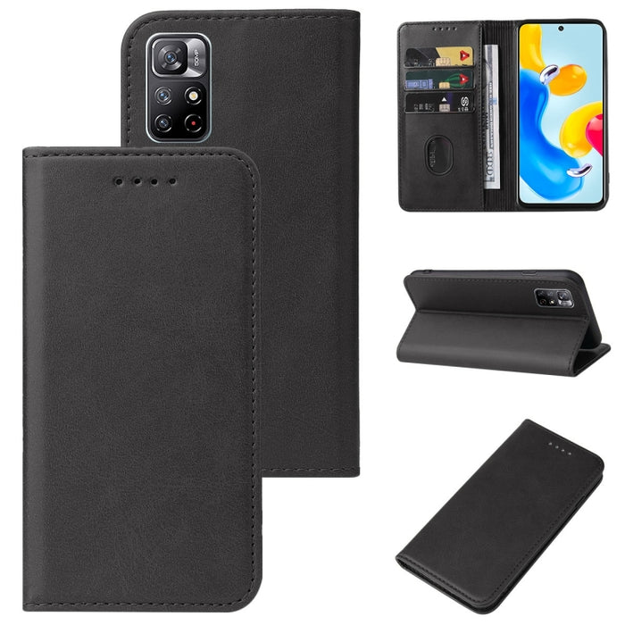 Caja de teléfono de cuero con cierre magnético, For Xiaomi Mi 10T Pro / Mi 10T 5G, For Xiaomi Mi CC9 Pro, For Xiaomi Redmi 9 Prime, For Xiaomi Redmi 9AT, For Xiaomi Redmi 9i, For Xiaomi Redmi 9T, For Xiaomi Redmi 10 5G, For Xiaomi Redmi 10 Prime 2022  ...