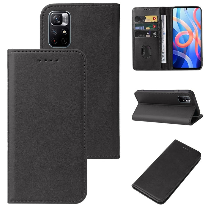 Caja de teléfono de cuero con cierre magnético, For Xiaomi Mi 10T Pro / Mi 10T 5G, For Xiaomi Mi CC9 Pro, For Xiaomi Redmi 9 Prime, For Xiaomi Redmi 9AT, For Xiaomi Redmi 9i, For Xiaomi Redmi 9T, For Xiaomi Redmi 10 5G, For Xiaomi Redmi 10 Prime 2022  ...