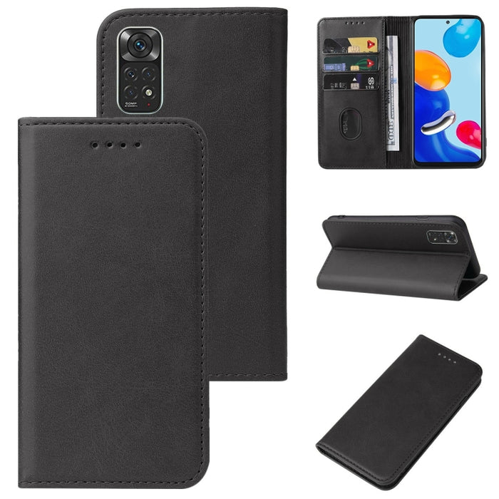 Caja de teléfono de cuero con cierre magnético, For Xiaomi Mi 10T Pro / Mi 10T 5G, For Xiaomi Mi CC9 Pro, For Xiaomi Redmi 9 Prime, For Xiaomi Redmi 9AT, For Xiaomi Redmi 9i, For Xiaomi Redmi 9T, For Xiaomi Redmi 10 5G, For Xiaomi Redmi 10 Prime 2022  ...