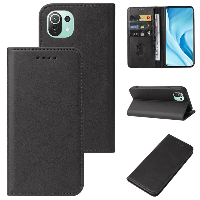 Caja de teléfono de cuero con cierre magnético, For Xiaomi Mi 10T Pro / Mi 10T 5G, For Xiaomi Mi CC9 Pro, For Xiaomi Redmi 9 Prime, For Xiaomi Redmi 9AT, For Xiaomi Redmi 9i, For Xiaomi Redmi 9T, For Xiaomi Redmi 10 5G, For Xiaomi Redmi 10 Prime 2022  ...