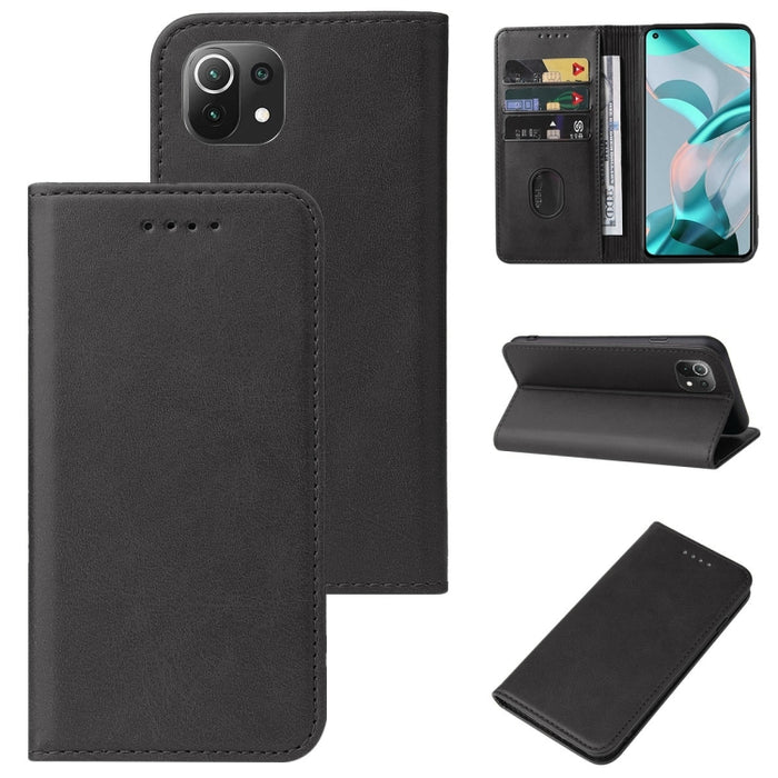 Caja de teléfono de cuero con cierre magnético, For Xiaomi Mi 10T Pro / Mi 10T 5G, For Xiaomi Mi CC9 Pro, For Xiaomi Redmi 9 Prime, For Xiaomi Redmi 9AT, For Xiaomi Redmi 9i, For Xiaomi Redmi 9T, For Xiaomi Redmi 10 5G, For Xiaomi Redmi 10 Prime 2022  ...