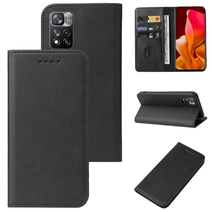 Caja de teléfono de cuero con cierre magnético, For Xiaomi Mi 10T Pro / Mi 10T 5G, For Xiaomi Mi CC9 Pro, For Xiaomi Redmi 9 Prime, For Xiaomi Redmi 9AT, For Xiaomi Redmi 9i, For Xiaomi Redmi 9T, For Xiaomi Redmi 10 5G, For Xiaomi Redmi 10 Prime 2022  ...