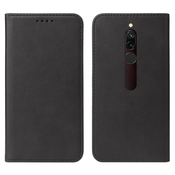 Caja de teléfono de cuero con cierre magnético, For Xiaomi Redmi 8, For Xiaomi Redmi 8A Pro, For Xiaomi Redmi 10X Pro 5G, For Xiaomi Redmi Note 9T, For Xiaomi Mi 10T Lite 5G, For Xiaomi 12S Ultra, For Xiaomi Black Shark 3S                              ...