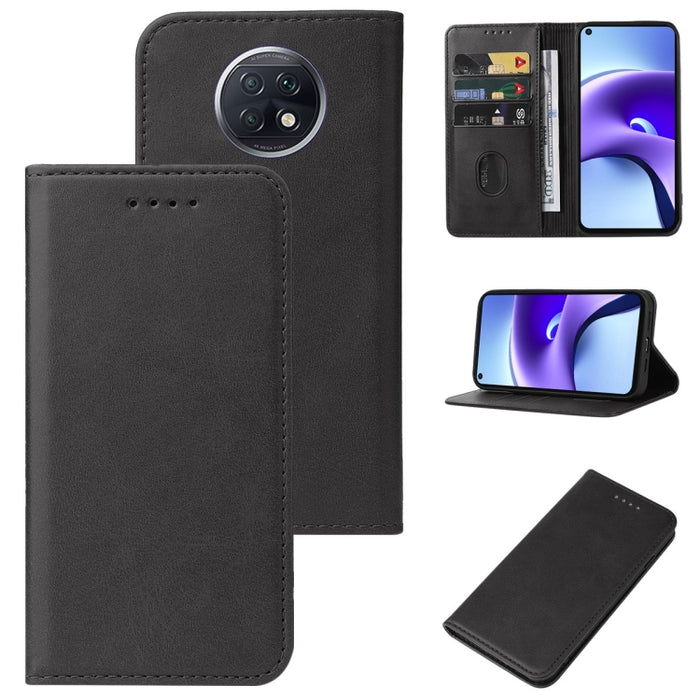 Caja de teléfono de cuero con cierre magnético, For Xiaomi Redmi 8, For Xiaomi Redmi 8A Pro, For Xiaomi Redmi 10X Pro 5G, For Xiaomi Redmi Note 9T, For Xiaomi Mi 10T Lite 5G, For Xiaomi 12S Ultra, For Xiaomi Black Shark 3S                              ...