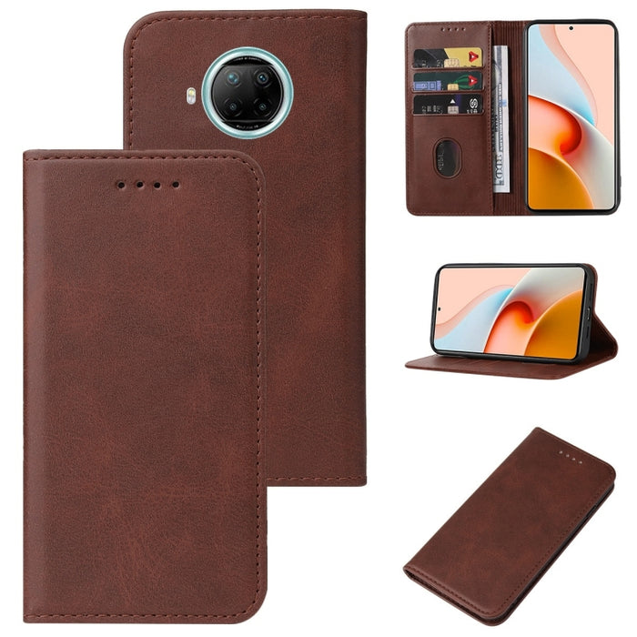 Caja de teléfono de cuero con cierre magnético, For Xiaomi Redmi 8, For Xiaomi Redmi 8A Pro, For Xiaomi Redmi 10X Pro 5G, For Xiaomi Redmi Note 9T, For Xiaomi Mi 10T Lite 5G, For Xiaomi 12S Ultra, For Xiaomi Black Shark 3S                              ...