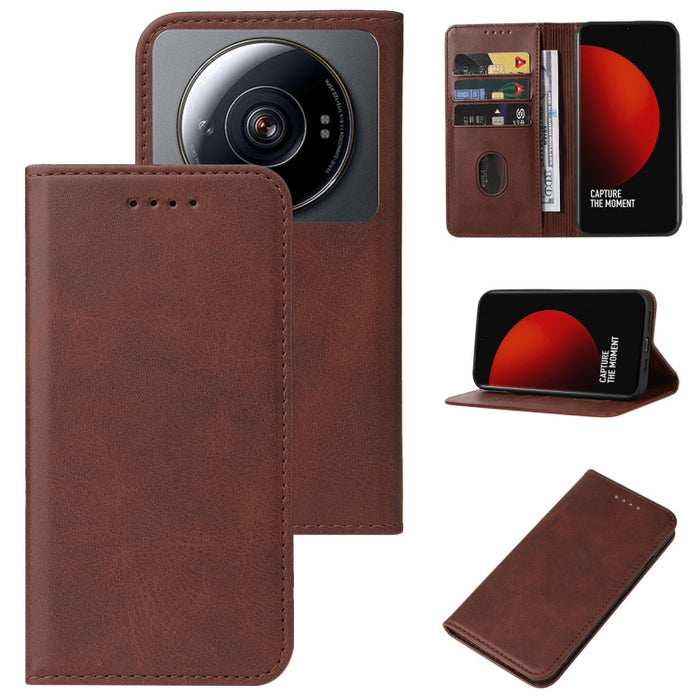 Caja de teléfono de cuero con cierre magnético, For Xiaomi Redmi 8, For Xiaomi Redmi 8A Pro, For Xiaomi Redmi 10X Pro 5G, For Xiaomi Redmi Note 9T, For Xiaomi Mi 10T Lite 5G, For Xiaomi 12S Ultra, For Xiaomi Black Shark 3S                              ...