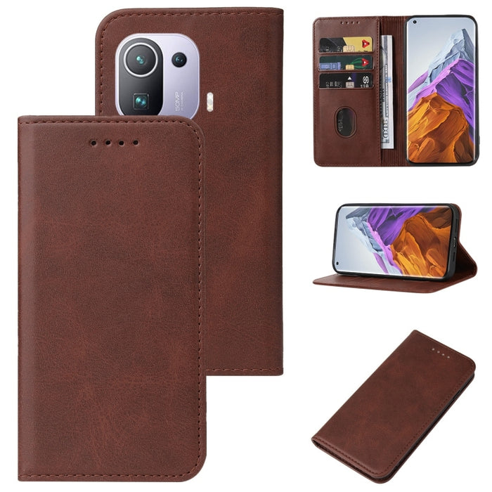 Caja de teléfono de cuero con cierre magnético, For Xiaomi Redmi 8, For Xiaomi Redmi 8A Pro, For Xiaomi Redmi 10X Pro 5G, For Xiaomi Redmi Note 9T, For Xiaomi Mi 10T Lite 5G, For Xiaomi 12S Ultra, For Xiaomi Black Shark 3S                              ...