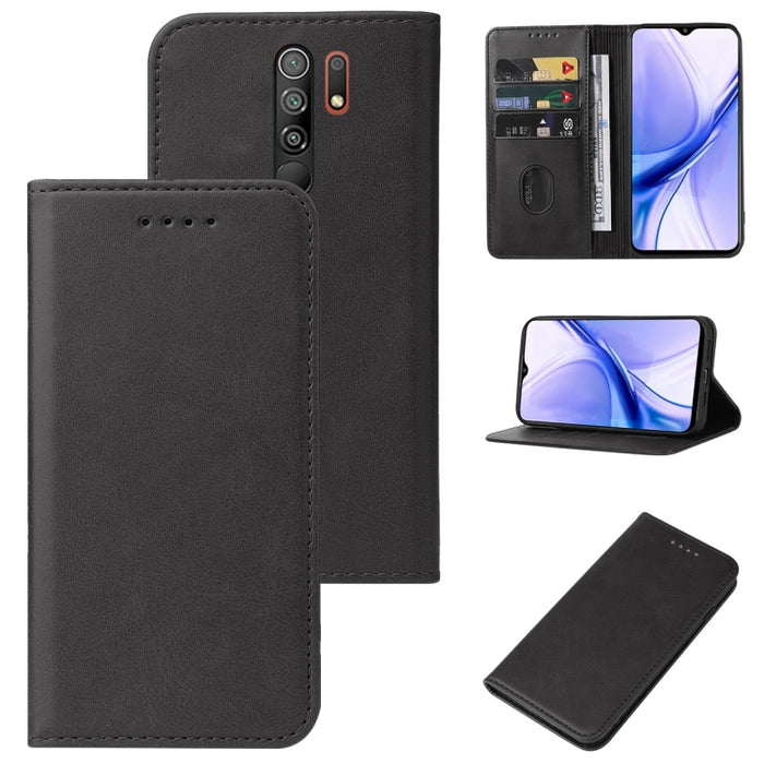 Caja de teléfono de cuero con cierre magnético, For Xiaomi Redmi 8, For Xiaomi Redmi 8A Pro, For Xiaomi Redmi 10X Pro 5G, For Xiaomi Redmi Note 9T, For Xiaomi Mi 10T Lite 5G, For Xiaomi 12S Ultra, For Xiaomi Black Shark 3S                              ...