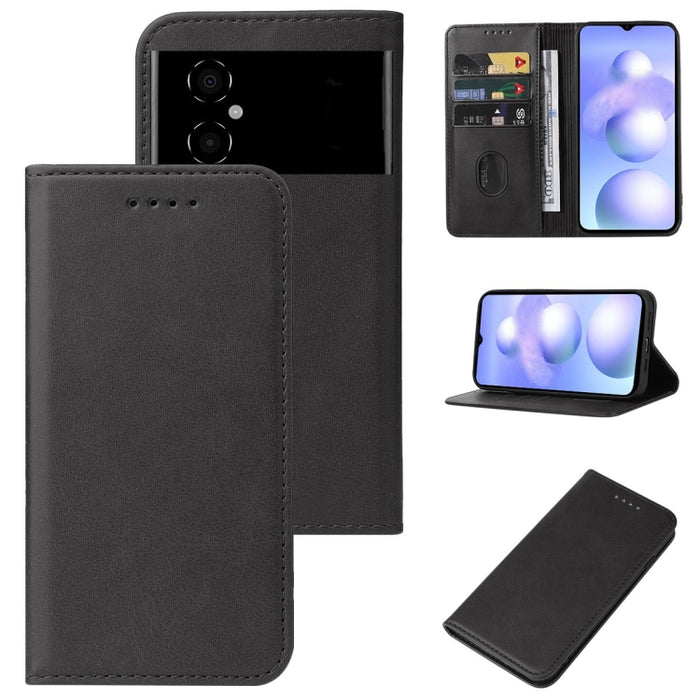 Caja de teléfono de cuero con cierre magnético, For Xiaomi Redmi 8, For Xiaomi Redmi 8A Pro, For Xiaomi Redmi 10X Pro 5G, For Xiaomi Redmi Note 9T, For Xiaomi Mi 10T Lite 5G, For Xiaomi 12S Ultra, For Xiaomi Black Shark 3S                              ...