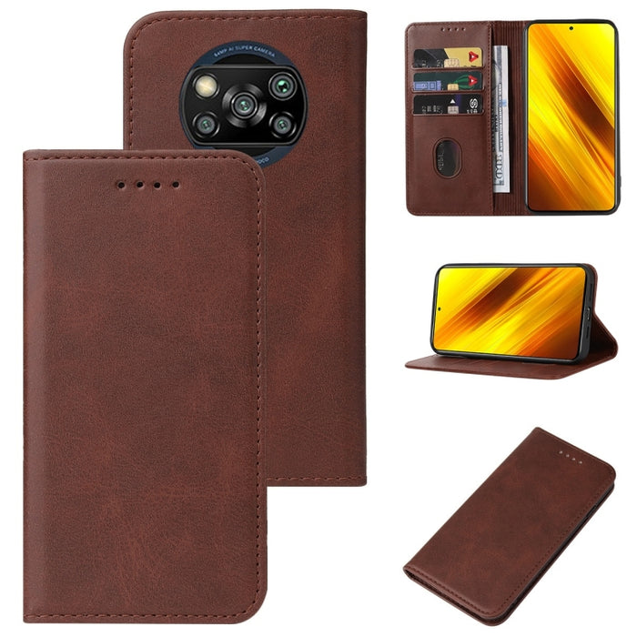 Caja de teléfono de cuero con cierre magnético, For Xiaomi Redmi 8, For Xiaomi Redmi 8A Pro, For Xiaomi Redmi 10X Pro 5G, For Xiaomi Redmi Note 9T, For Xiaomi Mi 10T Lite 5G, For Xiaomi 12S Ultra, For Xiaomi Black Shark 3S                              ...