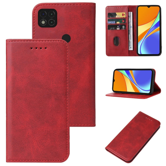 Caja de teléfono de cuero con cierre magnético, For Xiaomi Redmi 8, For Xiaomi Redmi 8A Pro, For Xiaomi Redmi 10X Pro 5G, For Xiaomi Redmi Note 9T, For Xiaomi Mi 10T Lite 5G, For Xiaomi 12S Ultra, For Xiaomi Black Shark 3S                              ...