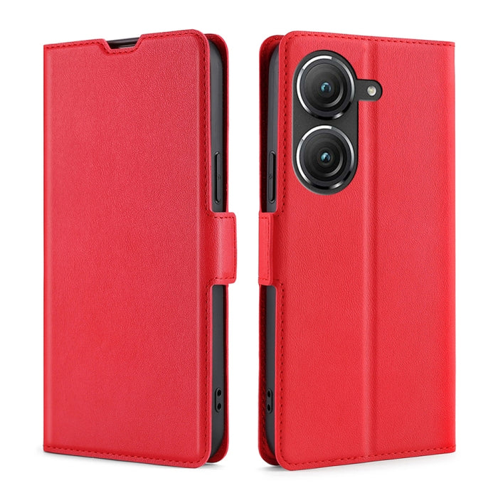 Estuche para teléfono de cuero con tapa horizontal y hebilla lateral ultradelgada de voltaje, For OnePlus Ace Pro 5G, For TCL 305i, For Xiaomi Redmi K50 Ultra/Xiaomi 12T/Xiaomi 12T Pro, For Asus Zenfone 9, For Huawei nova Y90 4G