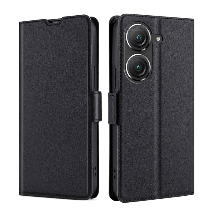 Estuche para teléfono de cuero con tapa horizontal y hebilla lateral ultradelgada de voltaje, For OnePlus Ace Pro 5G, For TCL 305i, For Xiaomi Redmi K50 Ultra/Xiaomi 12T/Xiaomi 12T Pro, For Asus Zenfone 9, For Huawei nova Y90 4G