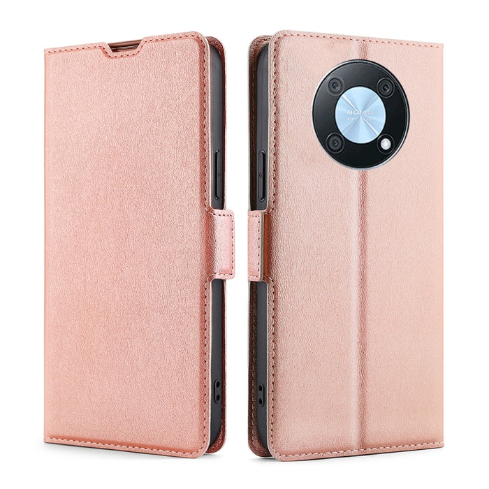 Estuche para teléfono de cuero con tapa horizontal y hebilla lateral ultradelgada de voltaje, For OnePlus Ace Pro 5G, For TCL 305i, For Xiaomi Redmi K50 Ultra/Xiaomi 12T/Xiaomi 12T Pro, For Asus Zenfone 9, For Huawei nova Y90 4G