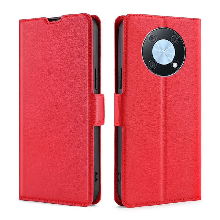 Estuche para teléfono de cuero con tapa horizontal y hebilla lateral ultradelgada de voltaje, For OnePlus Ace Pro 5G, For TCL 305i, For Xiaomi Redmi K50 Ultra/Xiaomi 12T/Xiaomi 12T Pro, For Asus Zenfone 9, For Huawei nova Y90 4G