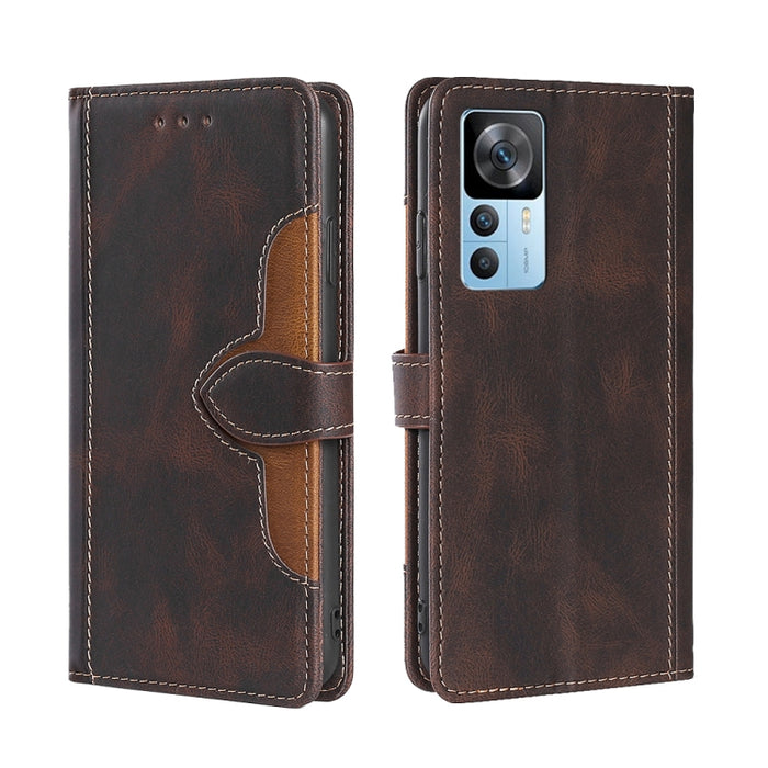 Estuche para teléfono de cuero con hebilla magnética y sensación de piel, For OnePlus Ace Pro 5G, For TCL 305i, For Xiaomi Redmi K50 Ultra/Xiaomi 12T/Xiaomi 12T Pro, For Asus Zenfone 9, For Huawei nova Y90 4G