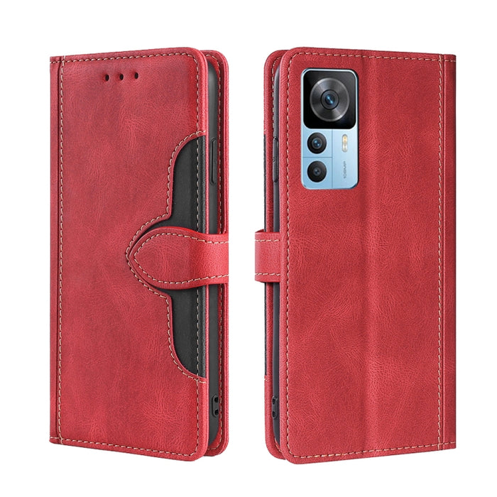 Estuche para teléfono de cuero con hebilla magnética y sensación de piel, For OnePlus Ace Pro 5G, For TCL 305i, For Xiaomi Redmi K50 Ultra/Xiaomi 12T/Xiaomi 12T Pro, For Asus Zenfone 9, For Huawei nova Y90 4G