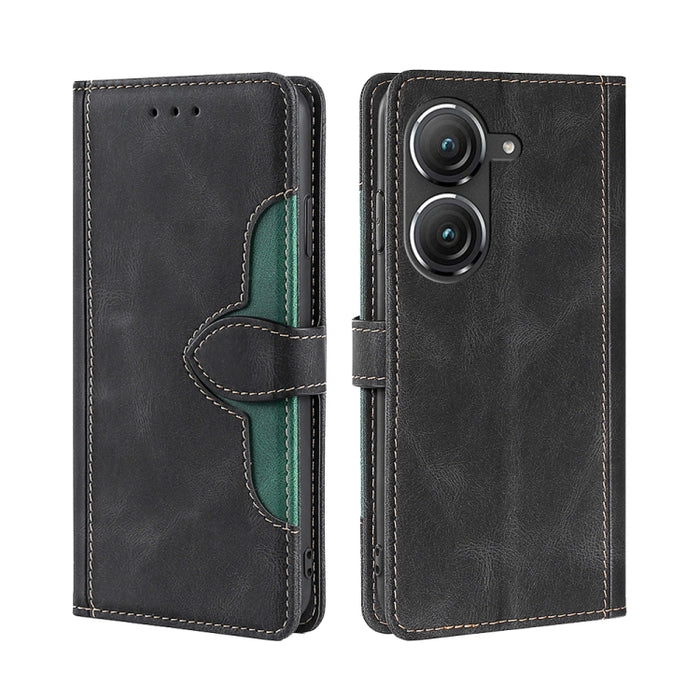 Estuche para teléfono de cuero con hebilla magnética y sensación de piel, For OnePlus Ace Pro 5G, For TCL 305i, For Xiaomi Redmi K50 Ultra/Xiaomi 12T/Xiaomi 12T Pro, For Asus Zenfone 9, For Huawei nova Y90 4G