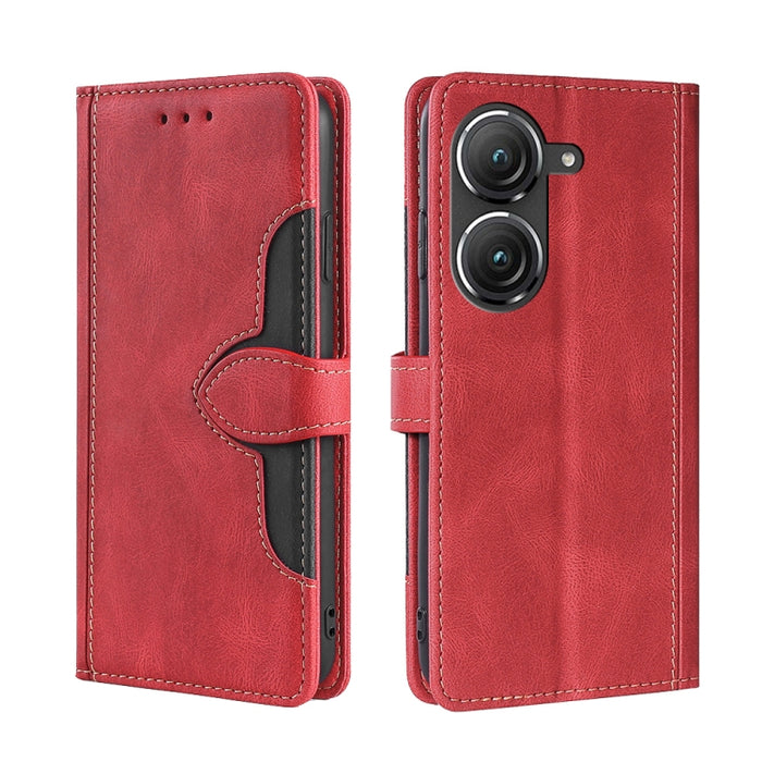Estuche para teléfono de cuero con hebilla magnética y sensación de piel, For OnePlus Ace Pro 5G, For TCL 305i, For Xiaomi Redmi K50 Ultra/Xiaomi 12T/Xiaomi 12T Pro, For Asus Zenfone 9, For Huawei nova Y90 4G