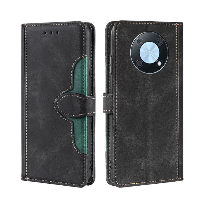 Estuche para teléfono de cuero con hebilla magnética y sensación de piel, For OnePlus Ace Pro 5G, For TCL 305i, For Xiaomi Redmi K50 Ultra/Xiaomi 12T/Xiaomi 12T Pro, For Asus Zenfone 9, For Huawei nova Y90 4G