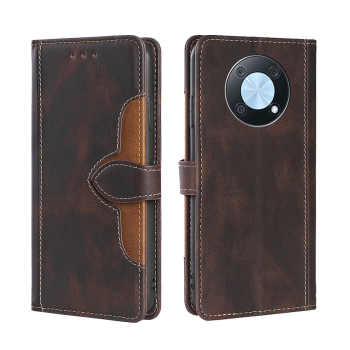 Estuche para teléfono de cuero con hebilla magnética y sensación de piel, For OnePlus Ace Pro 5G, For TCL 305i, For Xiaomi Redmi K50 Ultra/Xiaomi 12T/Xiaomi 12T Pro, For Asus Zenfone 9, For Huawei nova Y90 4G