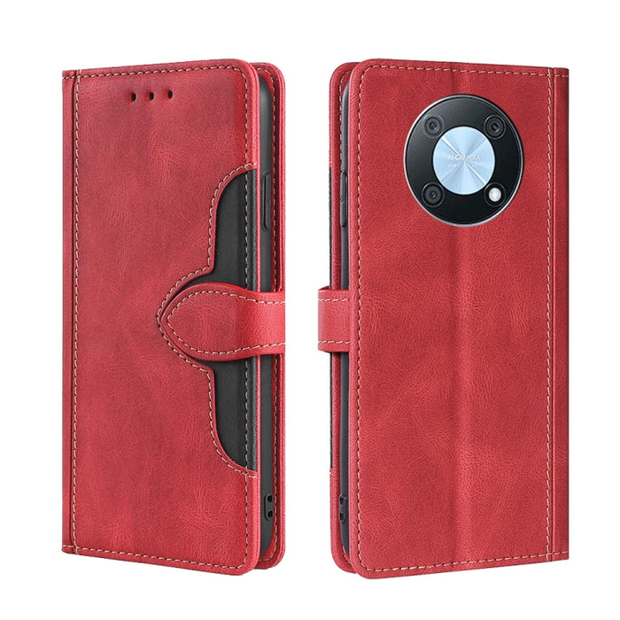 Estuche para teléfono de cuero con hebilla magnética y sensación de piel, For OnePlus Ace Pro 5G, For TCL 305i, For Xiaomi Redmi K50 Ultra/Xiaomi 12T/Xiaomi 12T Pro, For Asus Zenfone 9, For Huawei nova Y90 4G