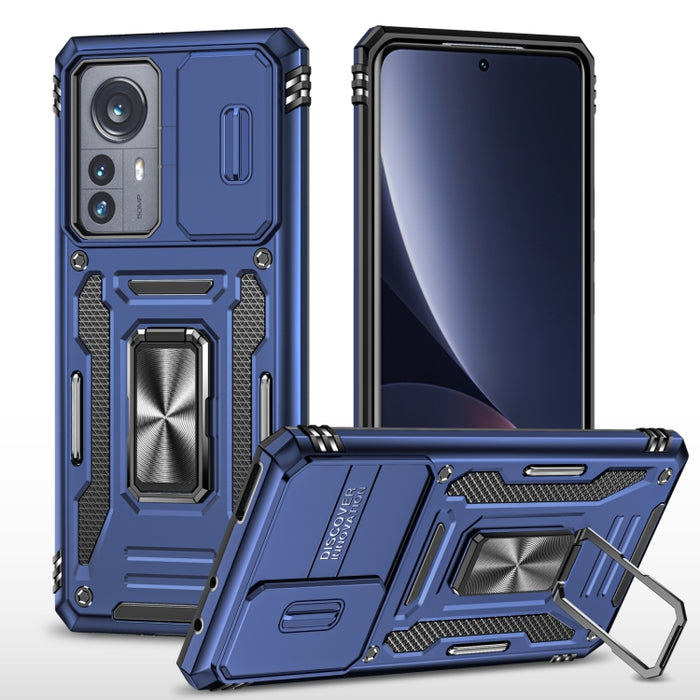 Armor PC + TPU Funda protectora para teléfono con cámara, For Xiaomi 12