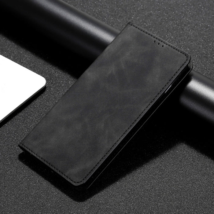 Estuche para teléfono de cuero con tapa horizontal magnética con sensación de piel, For OnePlus Ace Pro 5G, For TCL 305i, For Xiaomi Redmi K50 Ultra/Xiaomi 12T/Xiaomi 12T Pro, For Asus Zenfone 9, For Huawei nova Y90 4G