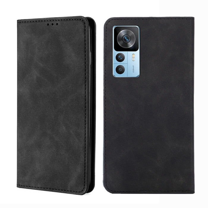 Estuche para teléfono de cuero con tapa horizontal magnética con sensación de piel, For OnePlus Ace Pro 5G, For TCL 305i, For Xiaomi Redmi K50 Ultra/Xiaomi 12T/Xiaomi 12T Pro, For Asus Zenfone 9, For Huawei nova Y90 4G