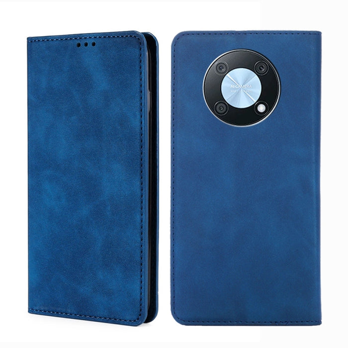 Estuche para teléfono de cuero con tapa horizontal magnética con sensación de piel, For OnePlus Ace Pro 5G, For TCL 305i, For Xiaomi Redmi K50 Ultra/Xiaomi 12T/Xiaomi 12T Pro, For Asus Zenfone 9, For Huawei nova Y90 4G