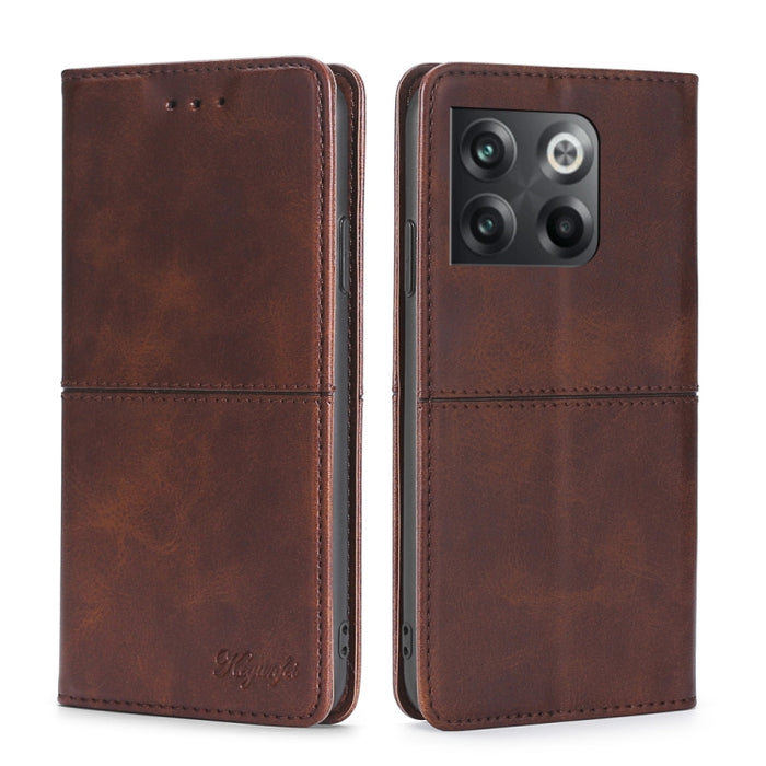 Estuche para teléfono de cuero con tapa horizontal magnética con textura de vaca, For OnePlus Ace Pro 5G, For TCL 305i, For Xiaomi Redmi K50 Ultra/Xiaomi 12T/Xiaomi 12T Pro, For Asus Zenfone 9, For Huawei nova Y90 4G