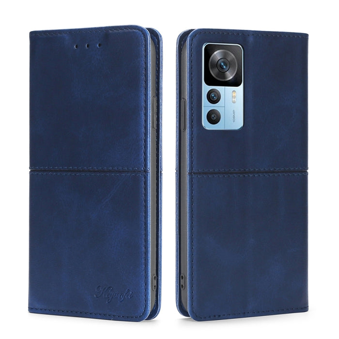 Estuche para teléfono de cuero con tapa horizontal magnética con textura de vaca, For OnePlus Ace Pro 5G, For TCL 305i, For Xiaomi Redmi K50 Ultra/Xiaomi 12T/Xiaomi 12T Pro, For Asus Zenfone 9, For Huawei nova Y90 4G