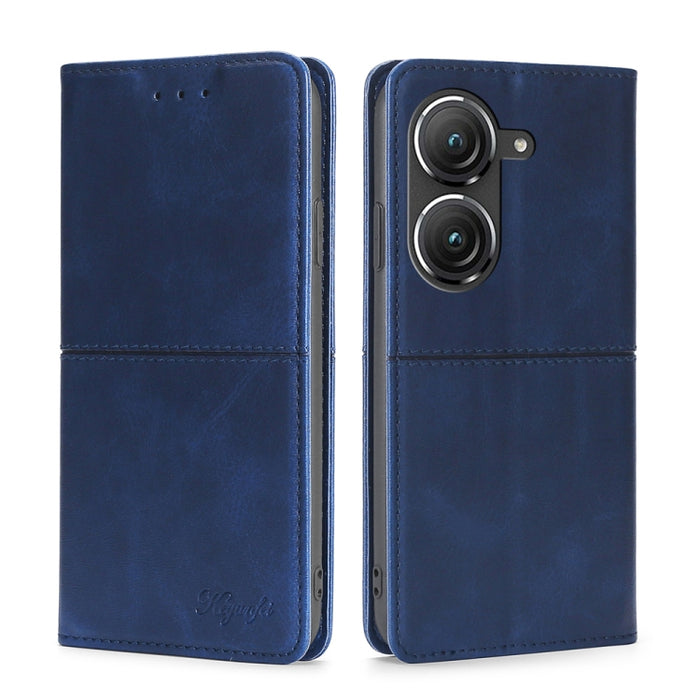 Estuche para teléfono de cuero con tapa horizontal magnética con textura de vaca, For OnePlus Ace Pro 5G, For TCL 305i, For Xiaomi Redmi K50 Ultra/Xiaomi 12T/Xiaomi 12T Pro, For Asus Zenfone 9, For Huawei nova Y90 4G
