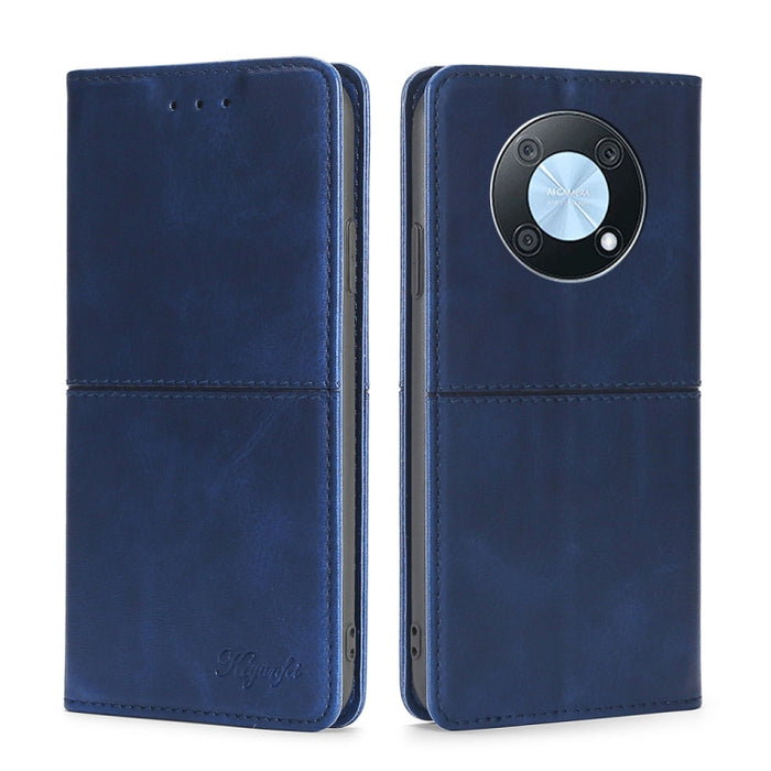 Estuche para teléfono de cuero con tapa horizontal magnética con textura de vaca, For OnePlus Ace Pro 5G, For TCL 305i, For Xiaomi Redmi K50 Ultra/Xiaomi 12T/Xiaomi 12T Pro, For Asus Zenfone 9, For Huawei nova Y90 4G