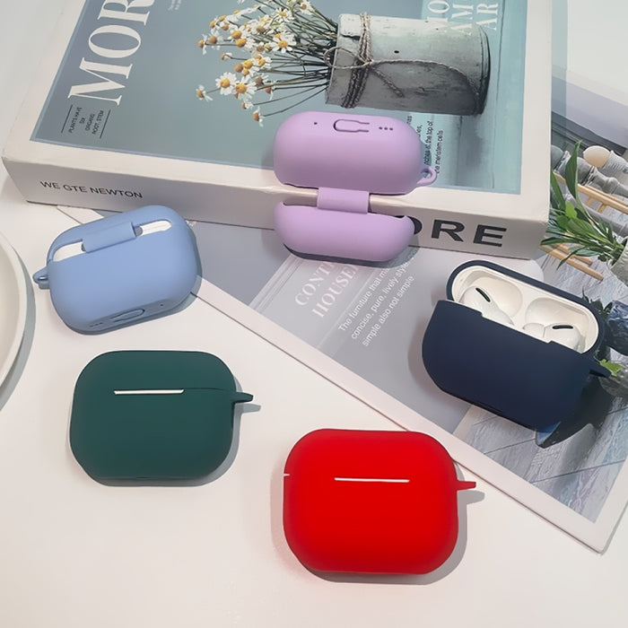 Funda protectora de silicona para auriculares con hebilla