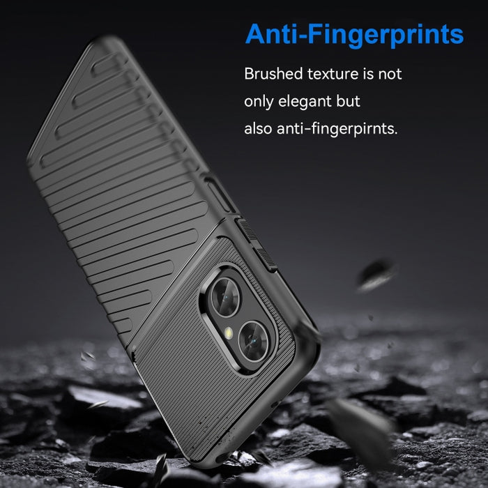Estuche protector de teléfono suave TPU a prueba de golpes Thunderbolt, For Xiaomi Poco M4 5G Global, For Xiaomi Poco M5 4G