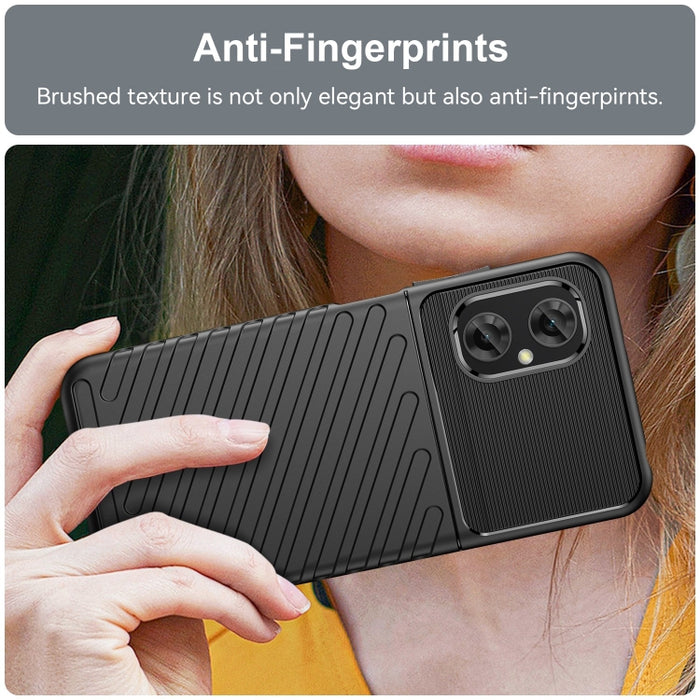 Estuche protector de teléfono suave TPU a prueba de golpes Thunderbolt, For Xiaomi Poco M4 5G Global, For Xiaomi Poco M5 4G