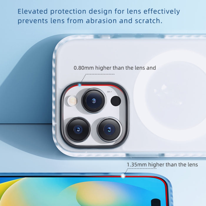 Estuche para teléfono magnético MagSafe de doble capa Armor Shield de ROCK