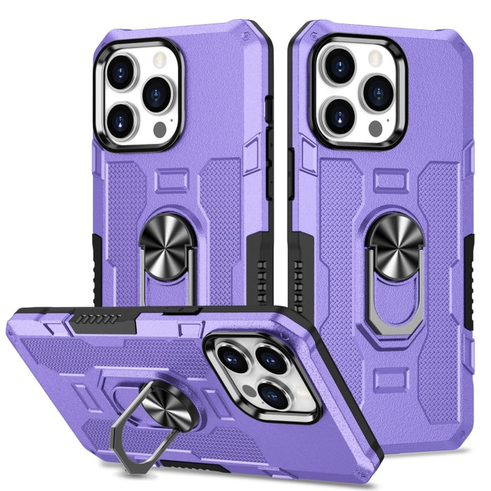 Funda híbrida para teléfono Ring Holder Armor