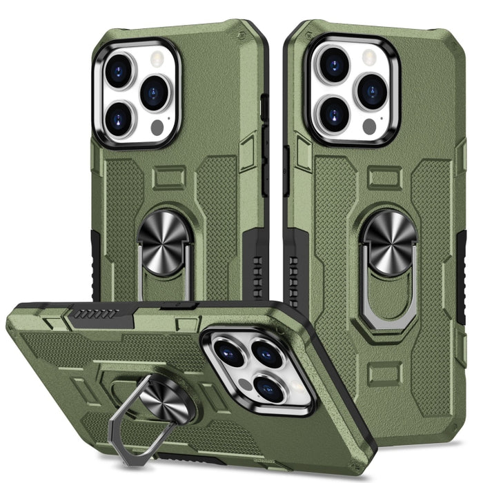 Funda híbrida para teléfono Ring Holder Armor