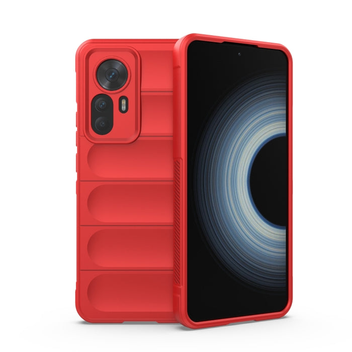 Magic Shield TPU + Estuche para teléfono de franela, For Xiaomi Redmi K50 Ultra