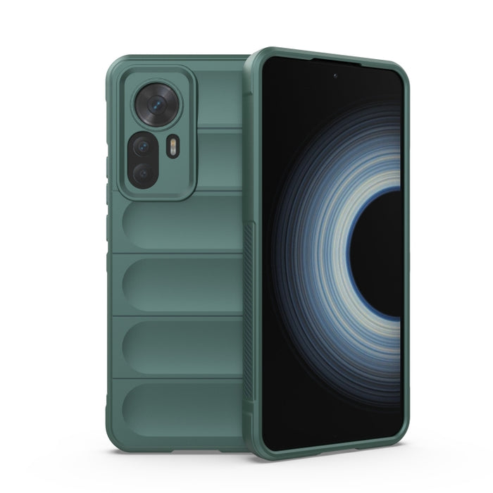 Magic Shield TPU + Estuche para teléfono de franela, For Xiaomi Redmi K50 Ultra